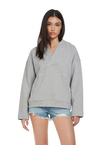 EPF-EP400-Women's V Neck Hoodie